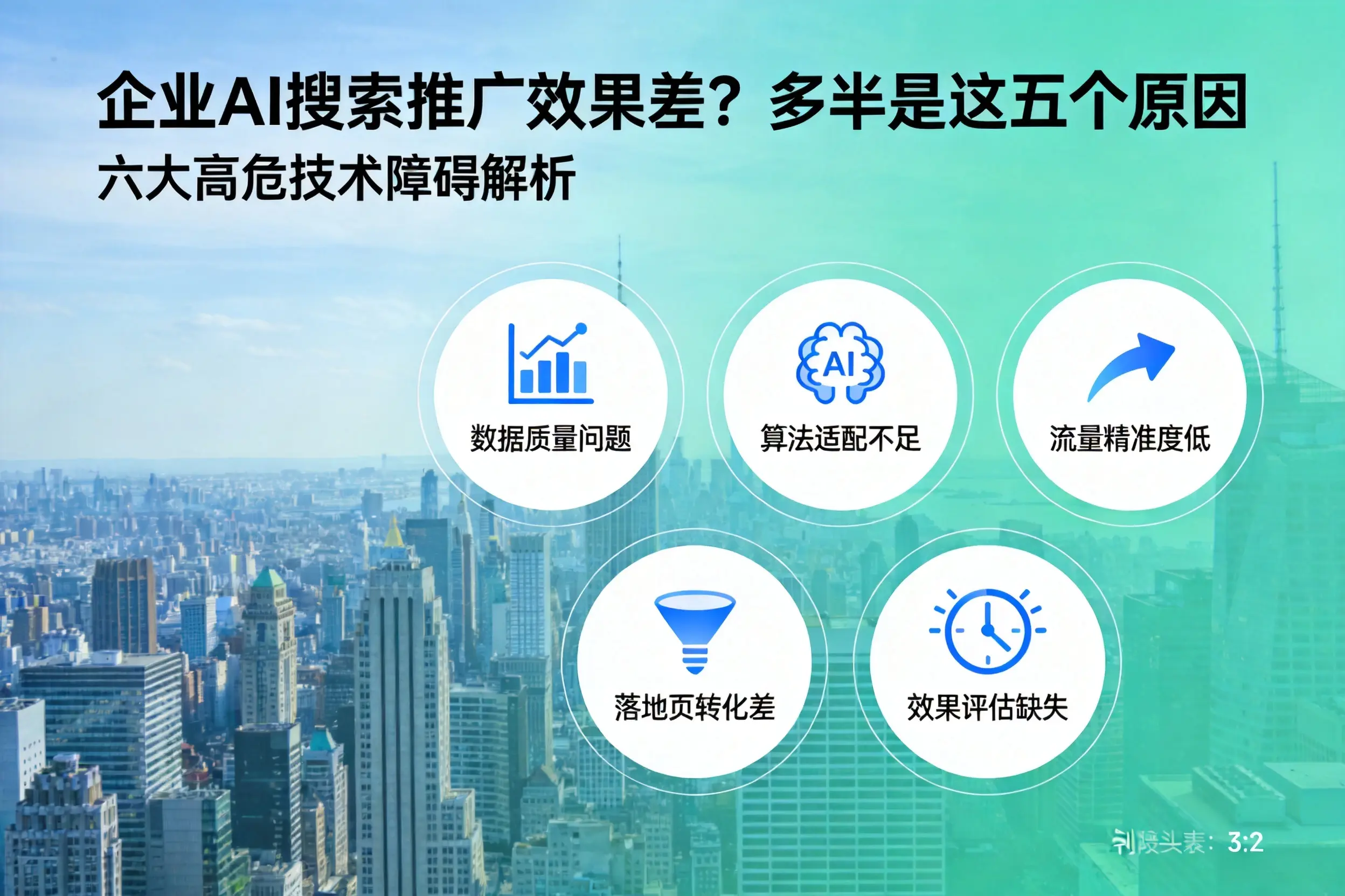 松溪企业AI搜索推广效果差？多半是这五个原因